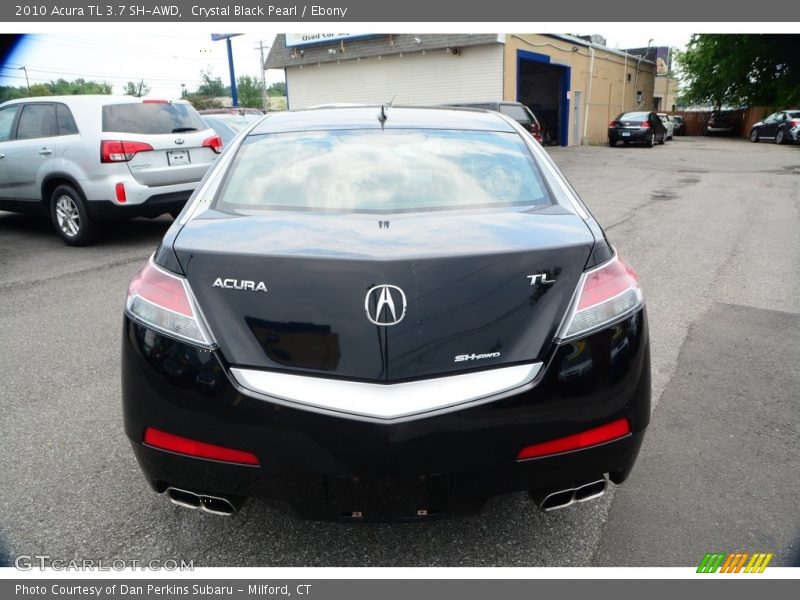 Crystal Black Pearl / Ebony 2010 Acura TL 3.7 SH-AWD