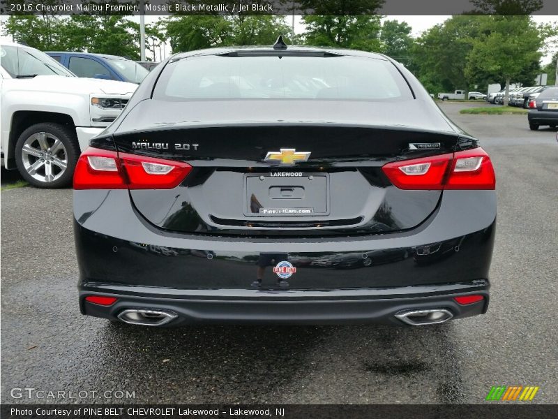 Mosaic Black Metallic / Jet Black 2016 Chevrolet Malibu Premier