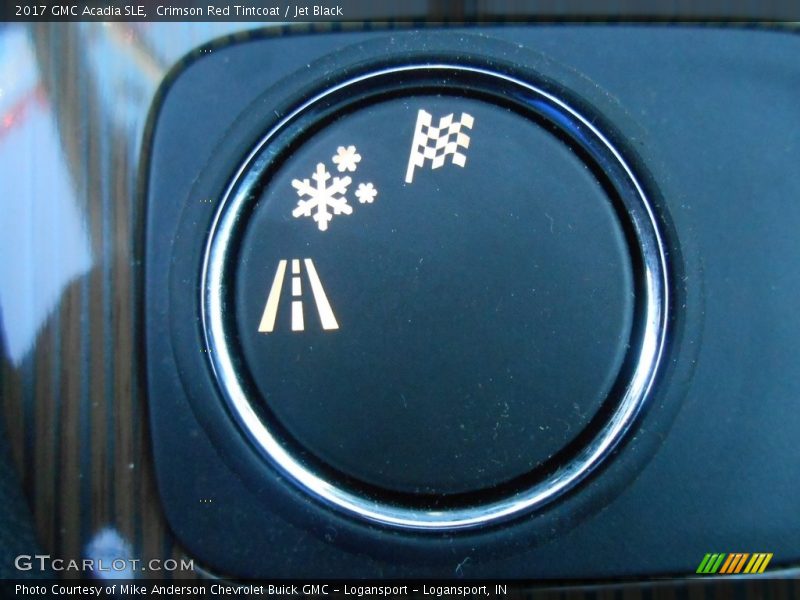 Crimson Red Tintcoat / Jet Black 2017 GMC Acadia SLE