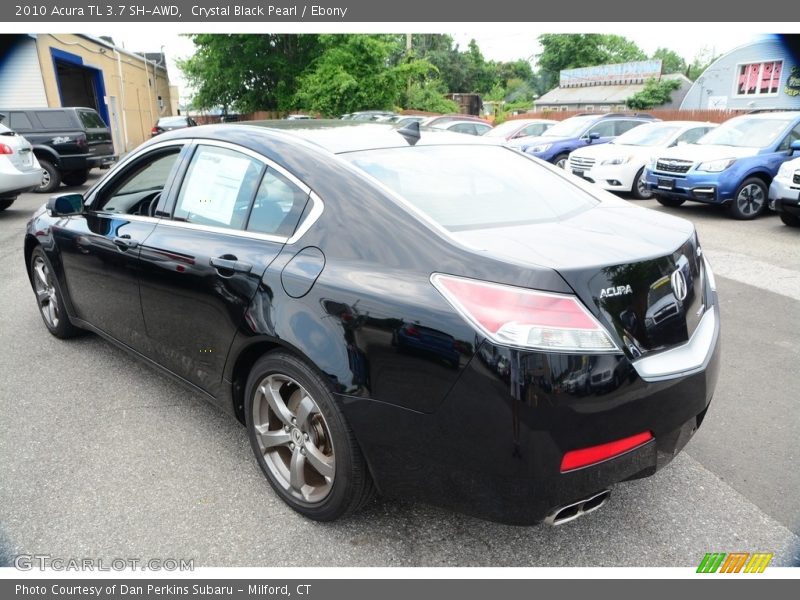 Crystal Black Pearl / Ebony 2010 Acura TL 3.7 SH-AWD
