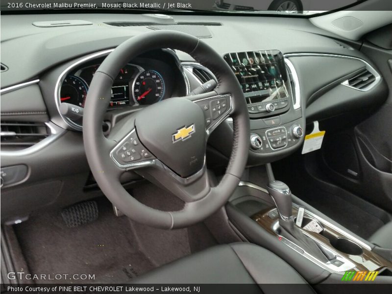 Mosaic Black Metallic / Jet Black 2016 Chevrolet Malibu Premier