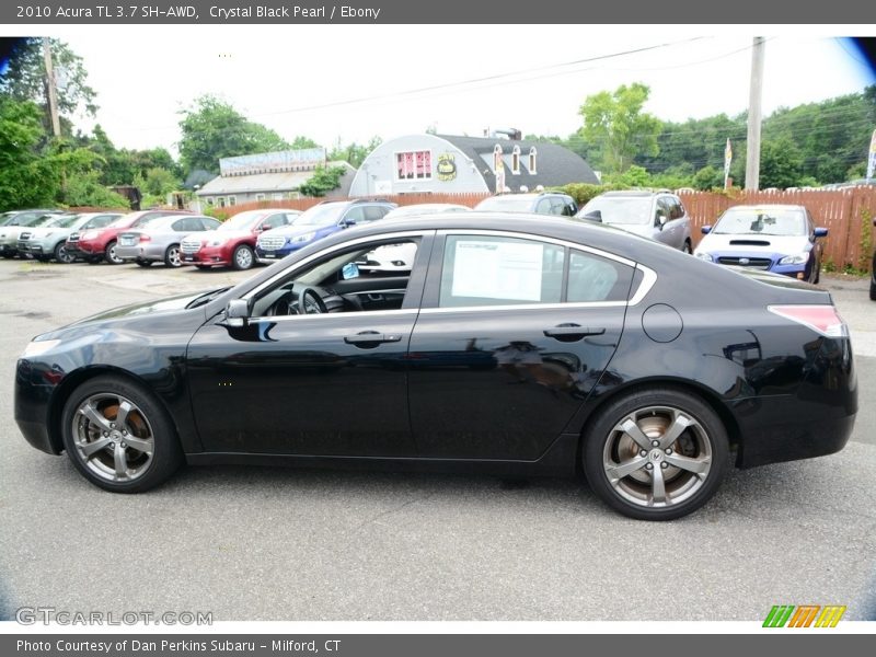 Crystal Black Pearl / Ebony 2010 Acura TL 3.7 SH-AWD