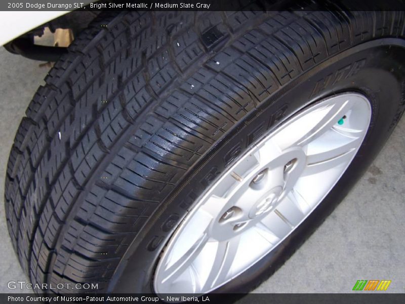 Bright Silver Metallic / Medium Slate Gray 2005 Dodge Durango SLT