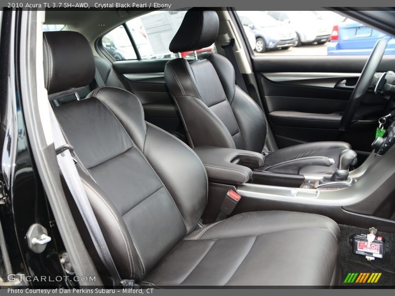Crystal Black Pearl / Ebony 2010 Acura TL 3.7 SH-AWD