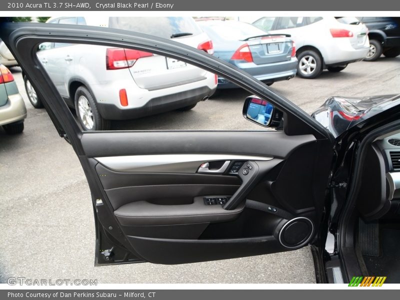 Crystal Black Pearl / Ebony 2010 Acura TL 3.7 SH-AWD