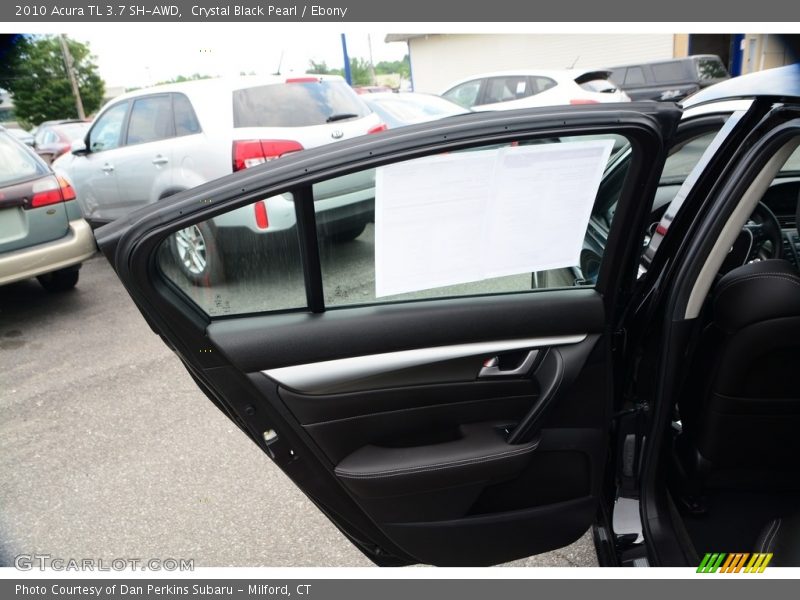 Crystal Black Pearl / Ebony 2010 Acura TL 3.7 SH-AWD