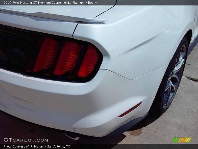 White Platinum / Ebony 2017 Ford Mustang GT Premium Coupe