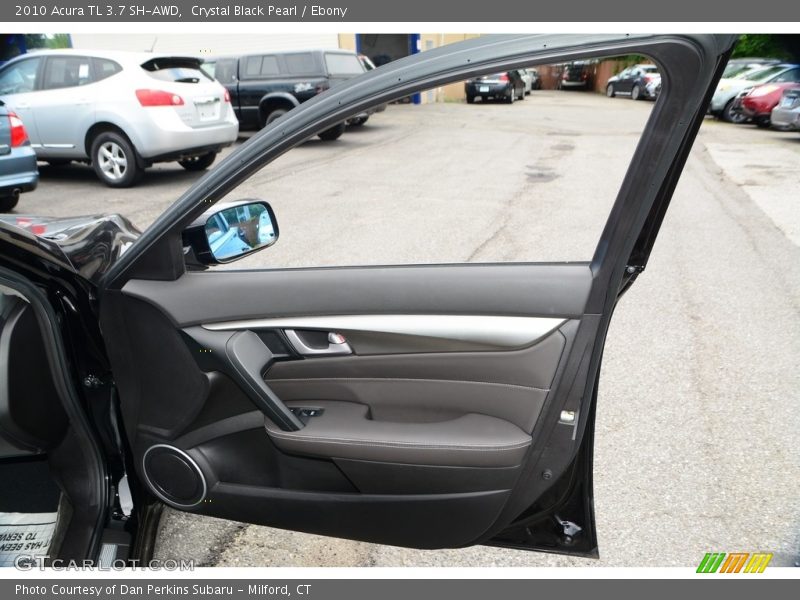 Crystal Black Pearl / Ebony 2010 Acura TL 3.7 SH-AWD