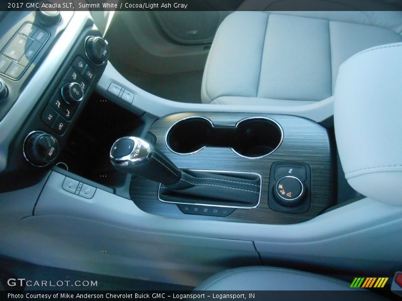 Summit White / Cocoa/Light Ash Gray 2017 GMC Acadia SLT