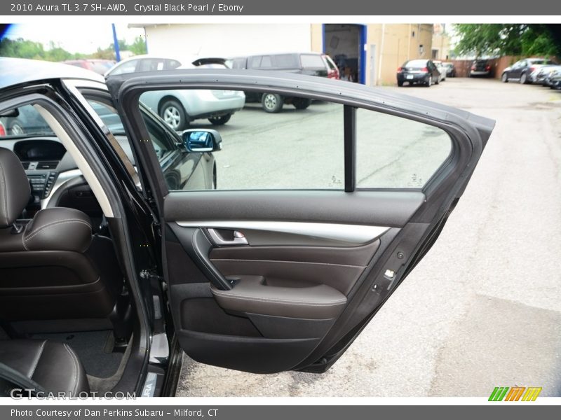 Crystal Black Pearl / Ebony 2010 Acura TL 3.7 SH-AWD
