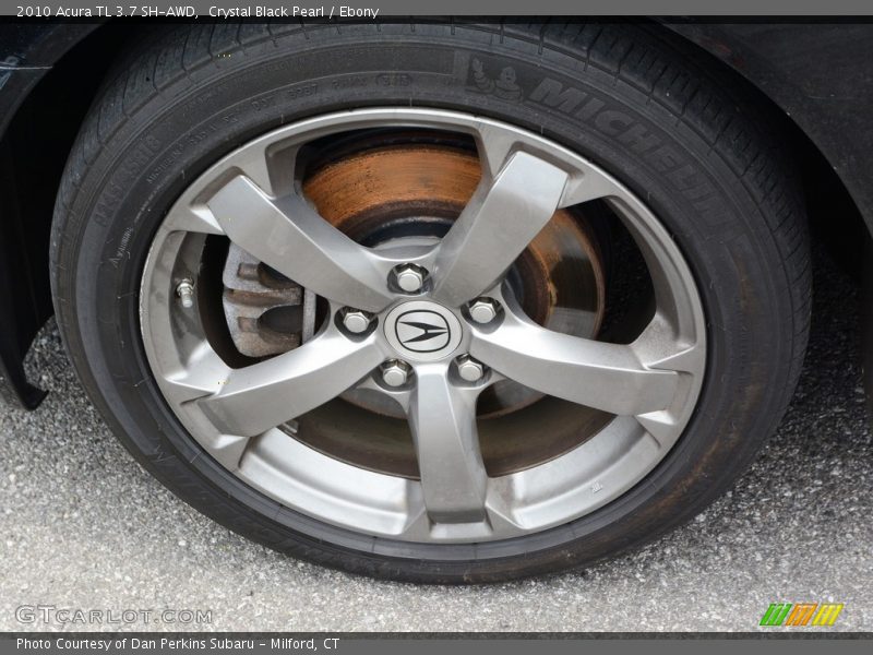 Crystal Black Pearl / Ebony 2010 Acura TL 3.7 SH-AWD