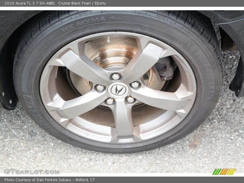 Crystal Black Pearl / Ebony 2010 Acura TL 3.7 SH-AWD