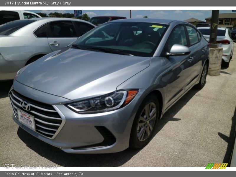 Gray / Gray 2017 Hyundai Elantra SE