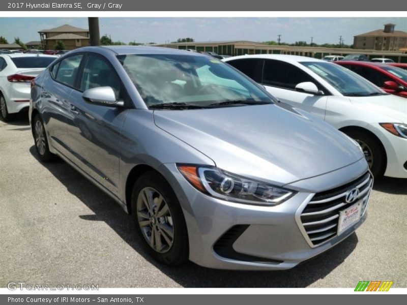 Gray / Gray 2017 Hyundai Elantra SE