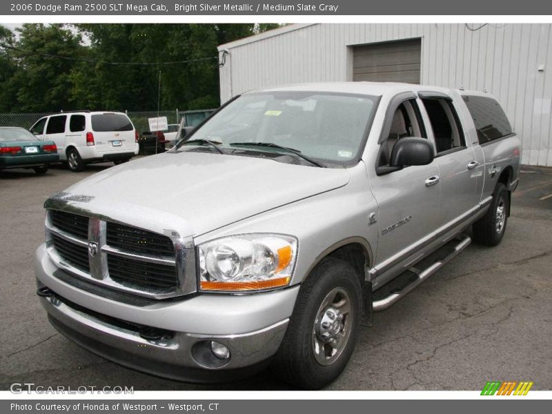 Bright Silver Metallic / Medium Slate Gray 2006 Dodge Ram 2500 SLT Mega Cab