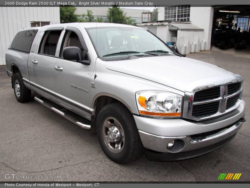Bright Silver Metallic / Medium Slate Gray 2006 Dodge Ram 2500 SLT Mega Cab