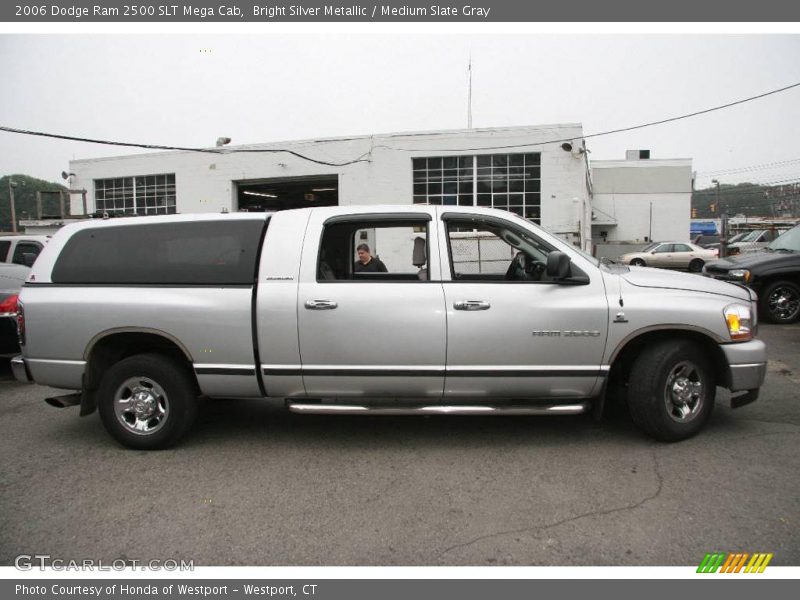 Bright Silver Metallic / Medium Slate Gray 2006 Dodge Ram 2500 SLT Mega Cab