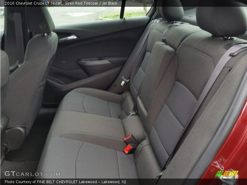 Siren Red Tintcoat / Jet Black 2016 Chevrolet Cruze LT Sedan