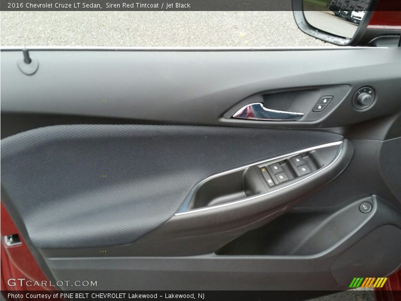 Siren Red Tintcoat / Jet Black 2016 Chevrolet Cruze LT Sedan