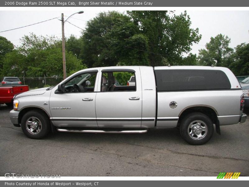 Bright Silver Metallic / Medium Slate Gray 2006 Dodge Ram 2500 SLT Mega Cab