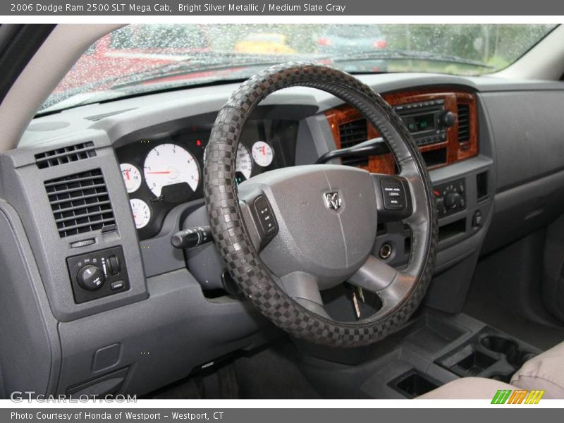 Bright Silver Metallic / Medium Slate Gray 2006 Dodge Ram 2500 SLT Mega Cab