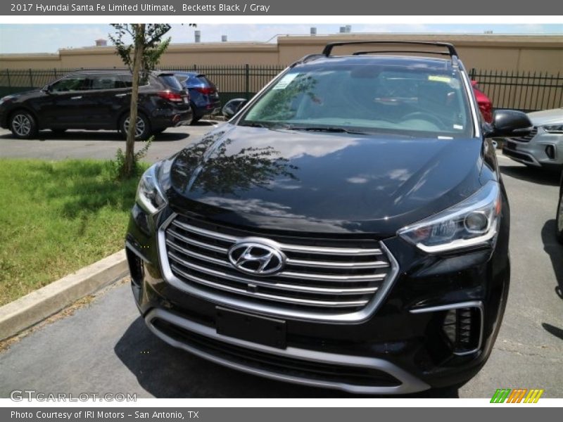 Becketts Black / Gray 2017 Hyundai Santa Fe Limited Ultimate