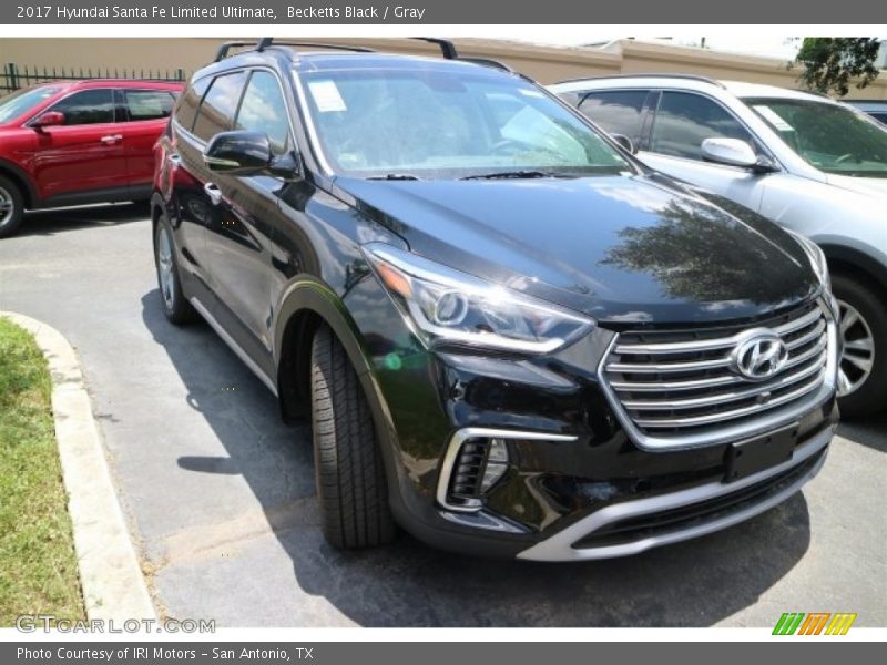 Becketts Black / Gray 2017 Hyundai Santa Fe Limited Ultimate