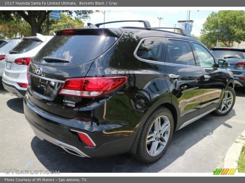 Becketts Black / Gray 2017 Hyundai Santa Fe Limited Ultimate