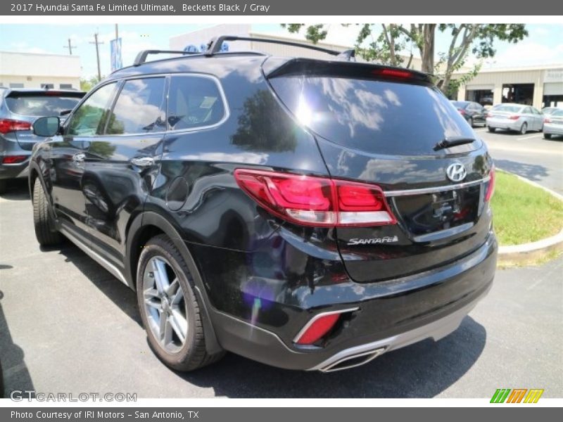 Becketts Black / Gray 2017 Hyundai Santa Fe Limited Ultimate