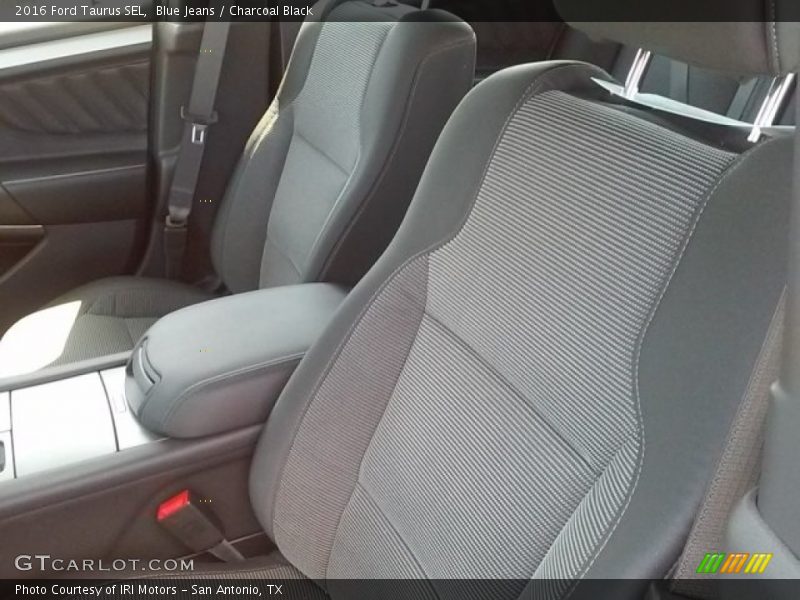 Blue Jeans / Charcoal Black 2016 Ford Taurus SEL