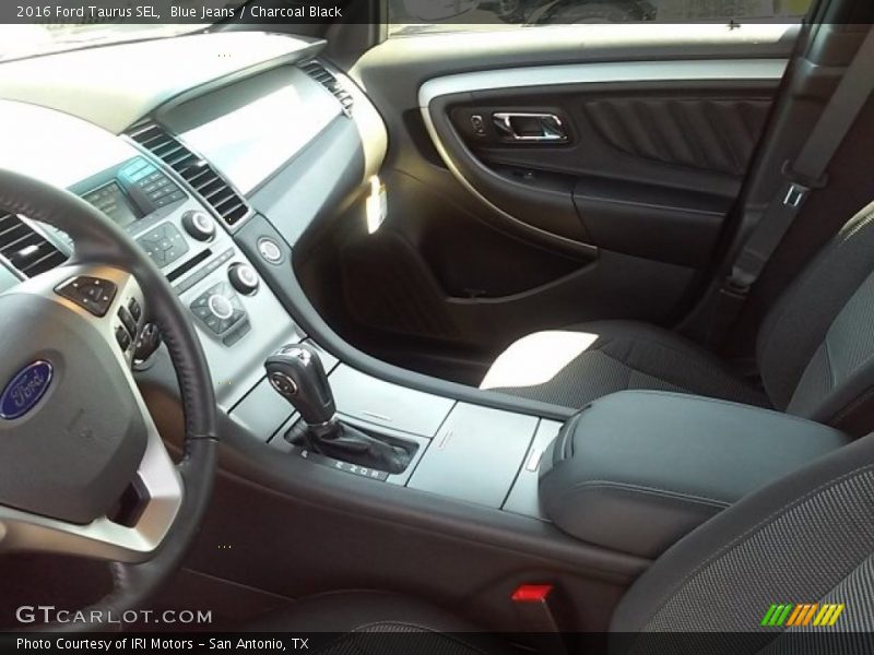 Blue Jeans / Charcoal Black 2016 Ford Taurus SEL