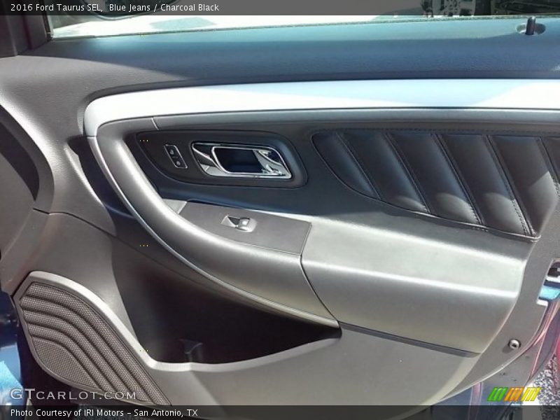 Blue Jeans / Charcoal Black 2016 Ford Taurus SEL
