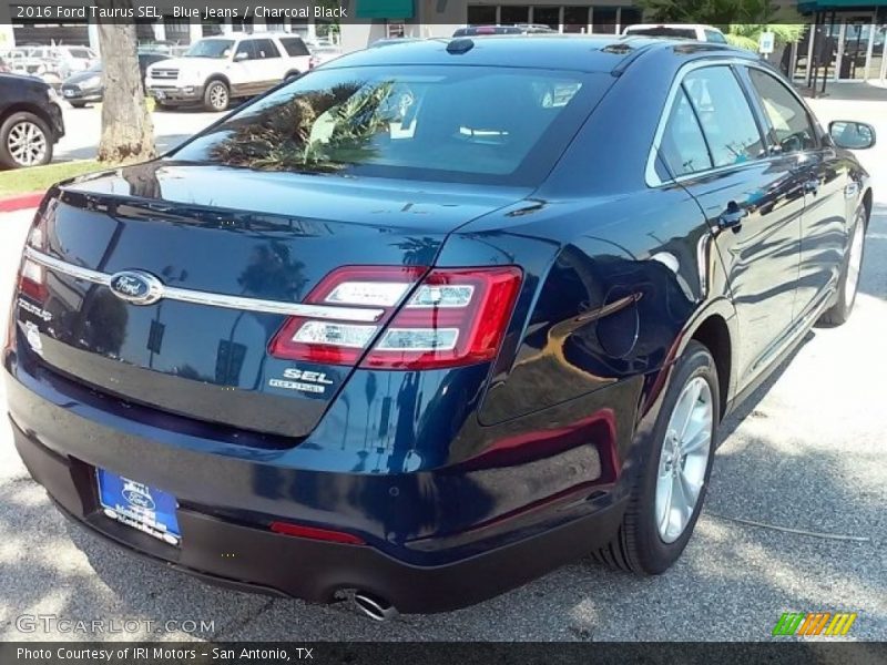 Blue Jeans / Charcoal Black 2016 Ford Taurus SEL