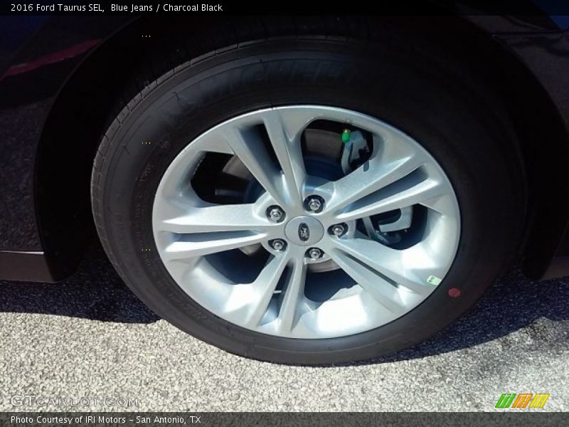 Blue Jeans / Charcoal Black 2016 Ford Taurus SEL