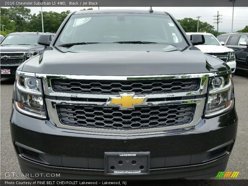 Black / Jet Black 2016 Chevrolet Suburban LS 4WD