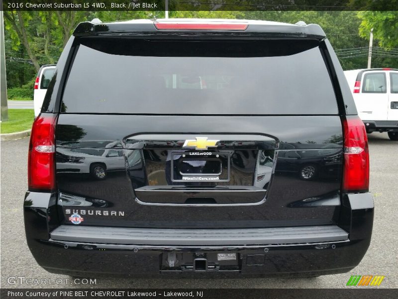 Black / Jet Black 2016 Chevrolet Suburban LS 4WD