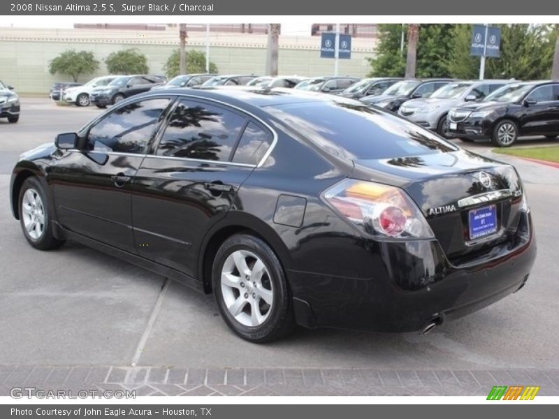 Super Black / Charcoal 2008 Nissan Altima 2.5 S