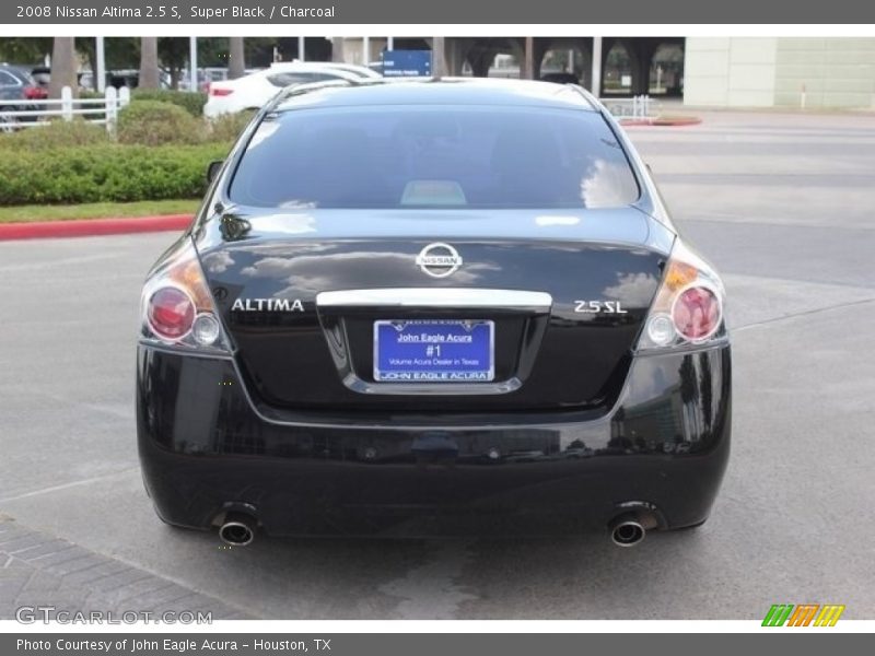 Super Black / Charcoal 2008 Nissan Altima 2.5 S