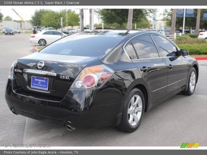 Super Black / Charcoal 2008 Nissan Altima 2.5 S