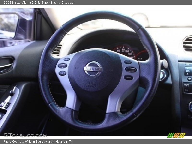 Super Black / Charcoal 2008 Nissan Altima 2.5 S