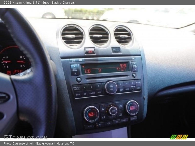 Super Black / Charcoal 2008 Nissan Altima 2.5 S