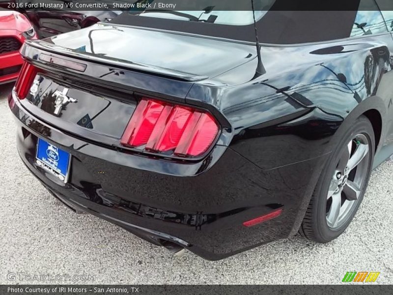 Shadow Black / Ebony 2016 Ford Mustang V6 Convertible