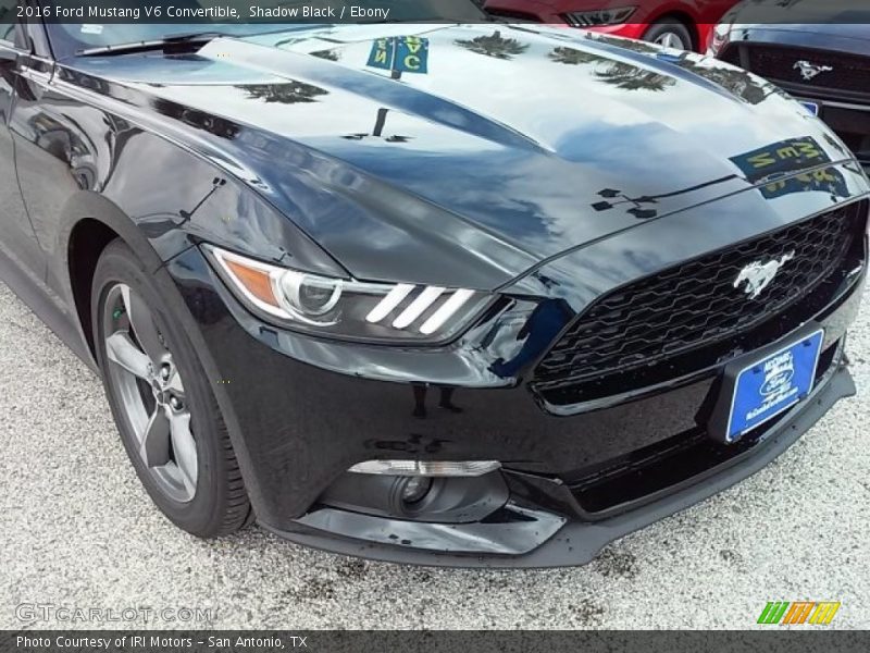 Shadow Black / Ebony 2016 Ford Mustang V6 Convertible