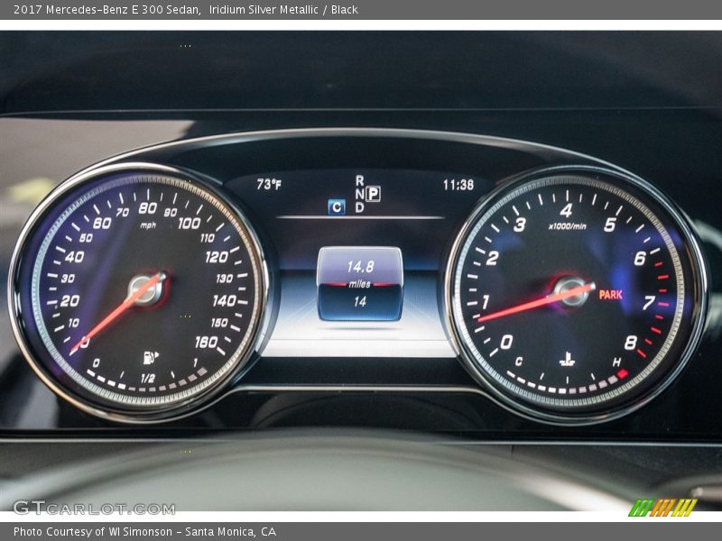 Iridium Silver Metallic / Black 2017 Mercedes-Benz E 300 Sedan