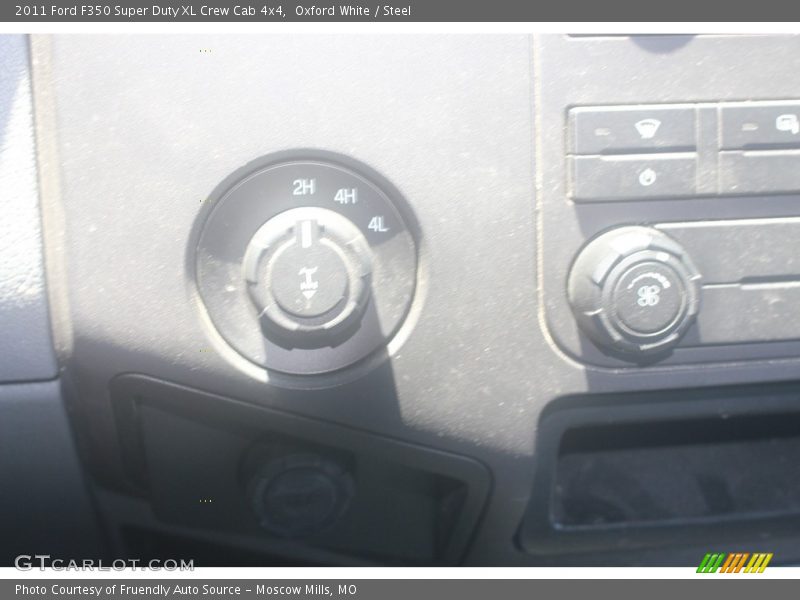 Oxford White / Steel 2011 Ford F350 Super Duty XL Crew Cab 4x4