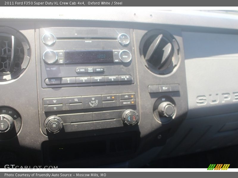 Oxford White / Steel 2011 Ford F350 Super Duty XL Crew Cab 4x4