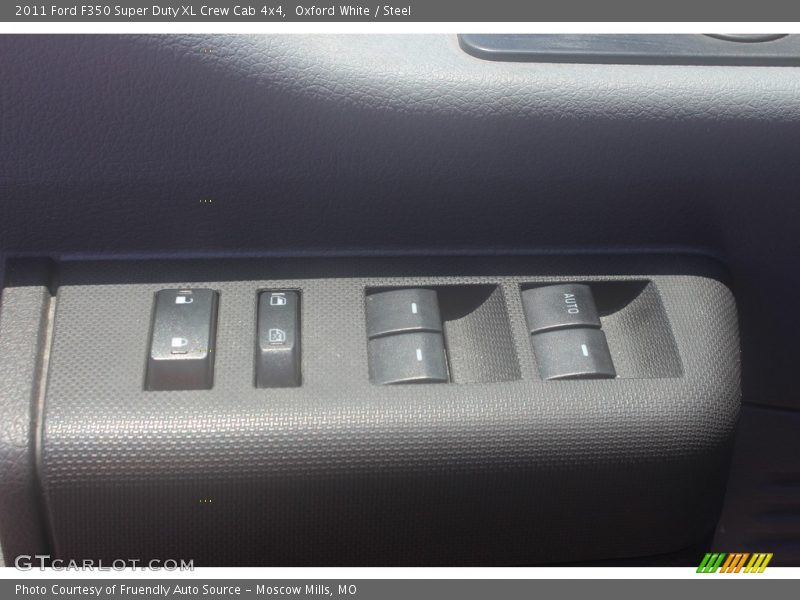 Oxford White / Steel 2011 Ford F350 Super Duty XL Crew Cab 4x4