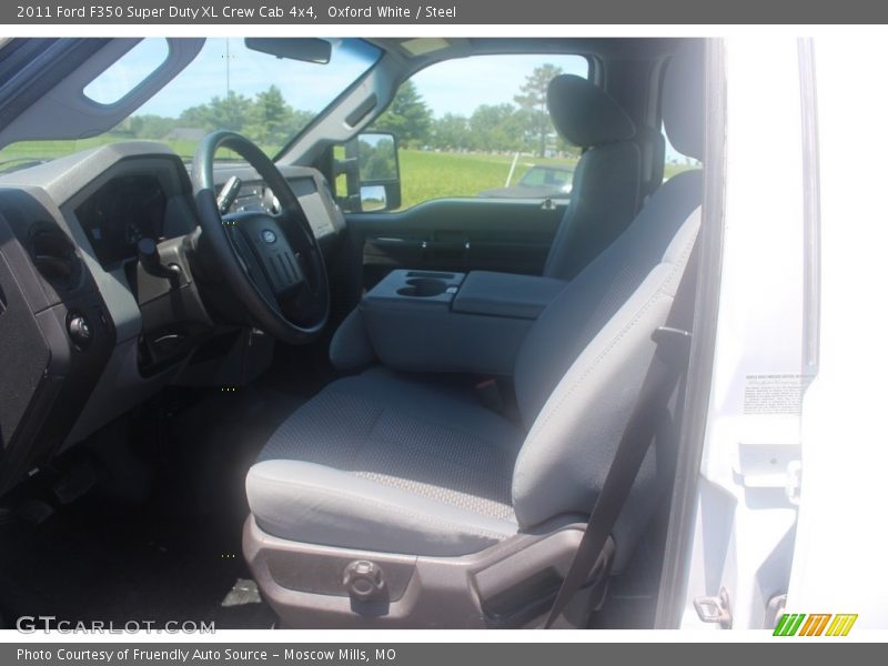 Oxford White / Steel 2011 Ford F350 Super Duty XL Crew Cab 4x4