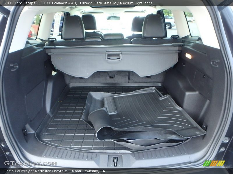 Tuxedo Black Metallic / Medium Light Stone 2013 Ford Escape SEL 1.6L EcoBoost 4WD