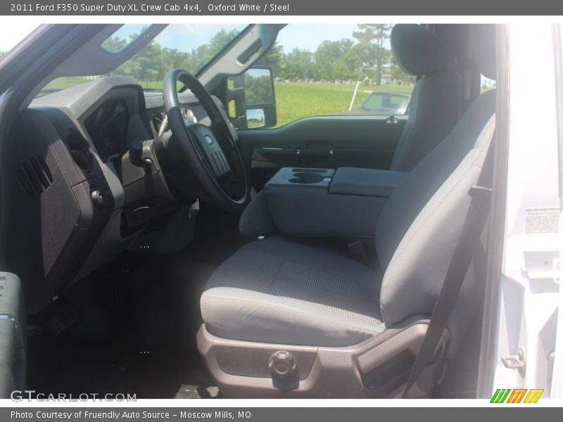 Oxford White / Steel 2011 Ford F350 Super Duty XL Crew Cab 4x4